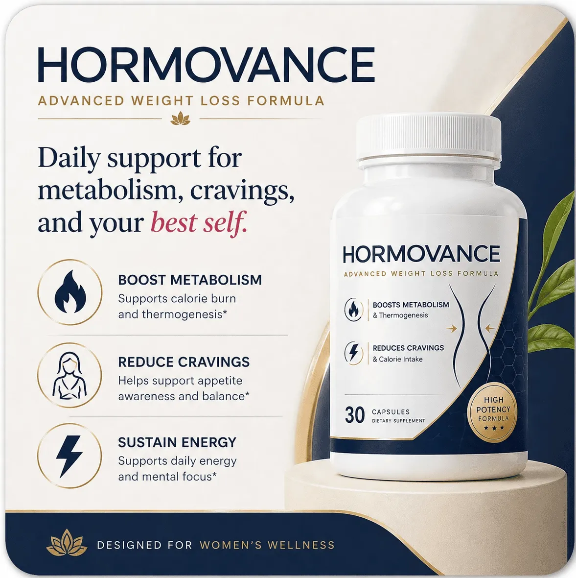 Hormovance Metabolic Support Supplement
